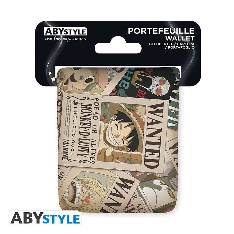 One Piece Wanted Vinyl Plånbok abystyle studio