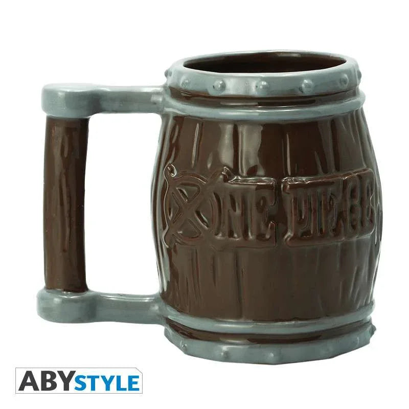 One Piece Barrel 3D Mug - Perfekt för Piratfester - Robotto