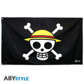 One Piece Skull Luffy Flag - Äkta Piratflagga abystyle studio
