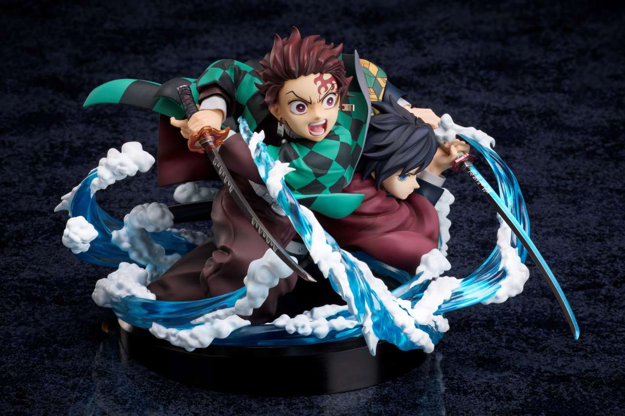 Demon Slayer Tanjiro & Gyuu Figur - Samlarobjekt för Fans aniplex