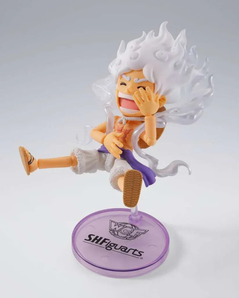 World Collectable Figure x SH Figuarts Monkey D. Luffy Gear 5 - Robotto