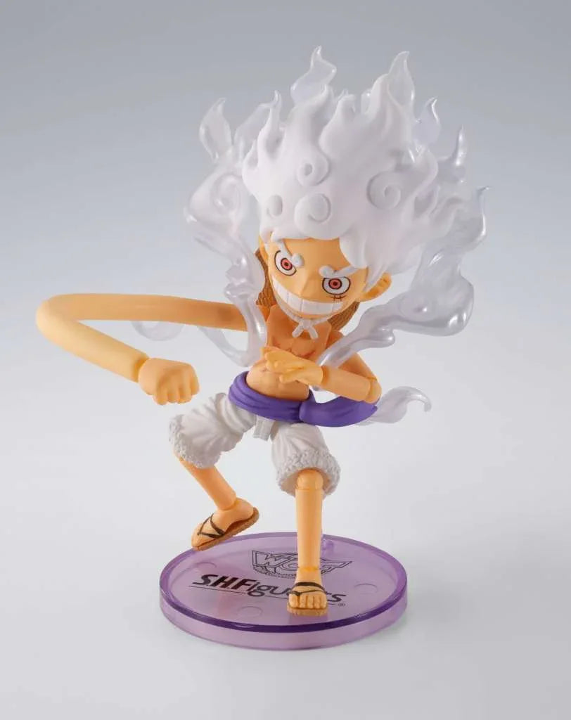 World Collectable Figure x SH Figuarts Monkey D. Luffy Gear 5 - Robotto