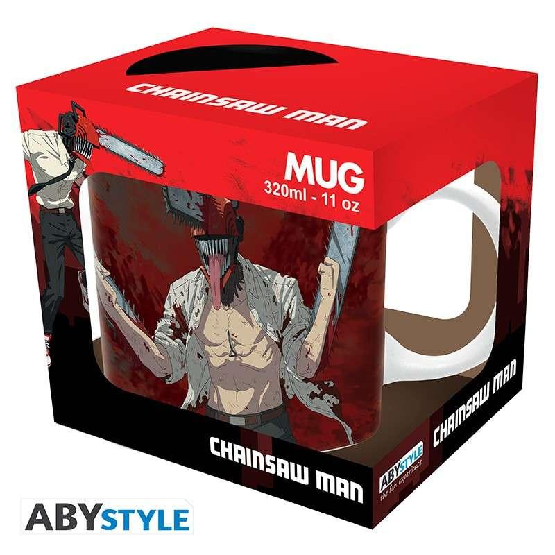 Chainsaw Man Mug – Perfekt för Fans av Chainsaw Man - Robotto