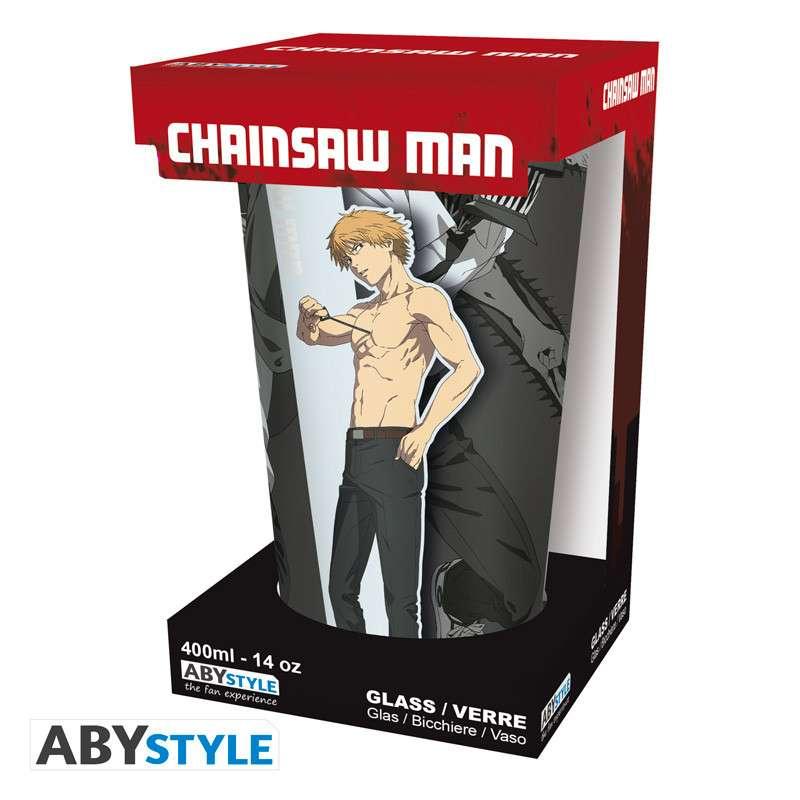 Chainsaw Man Glas L - Högkvalitativ och Hållbar Design - Robotto