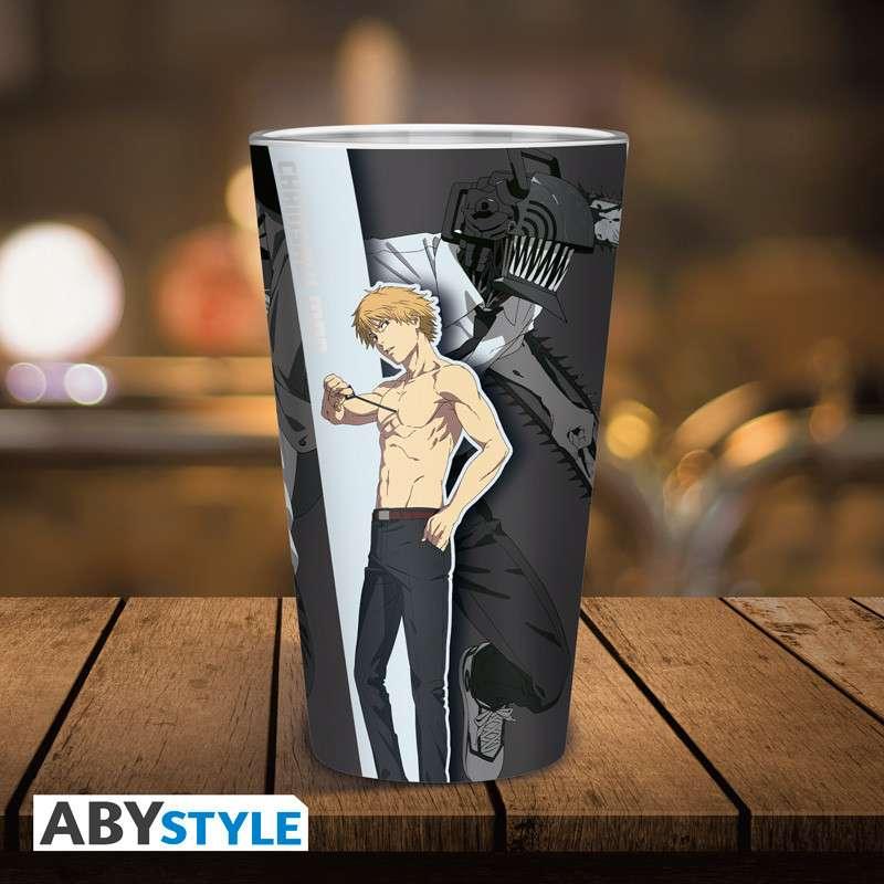 Chainsaw Man Glas L - Högkvalitativ och Hållbar Design - Robotto