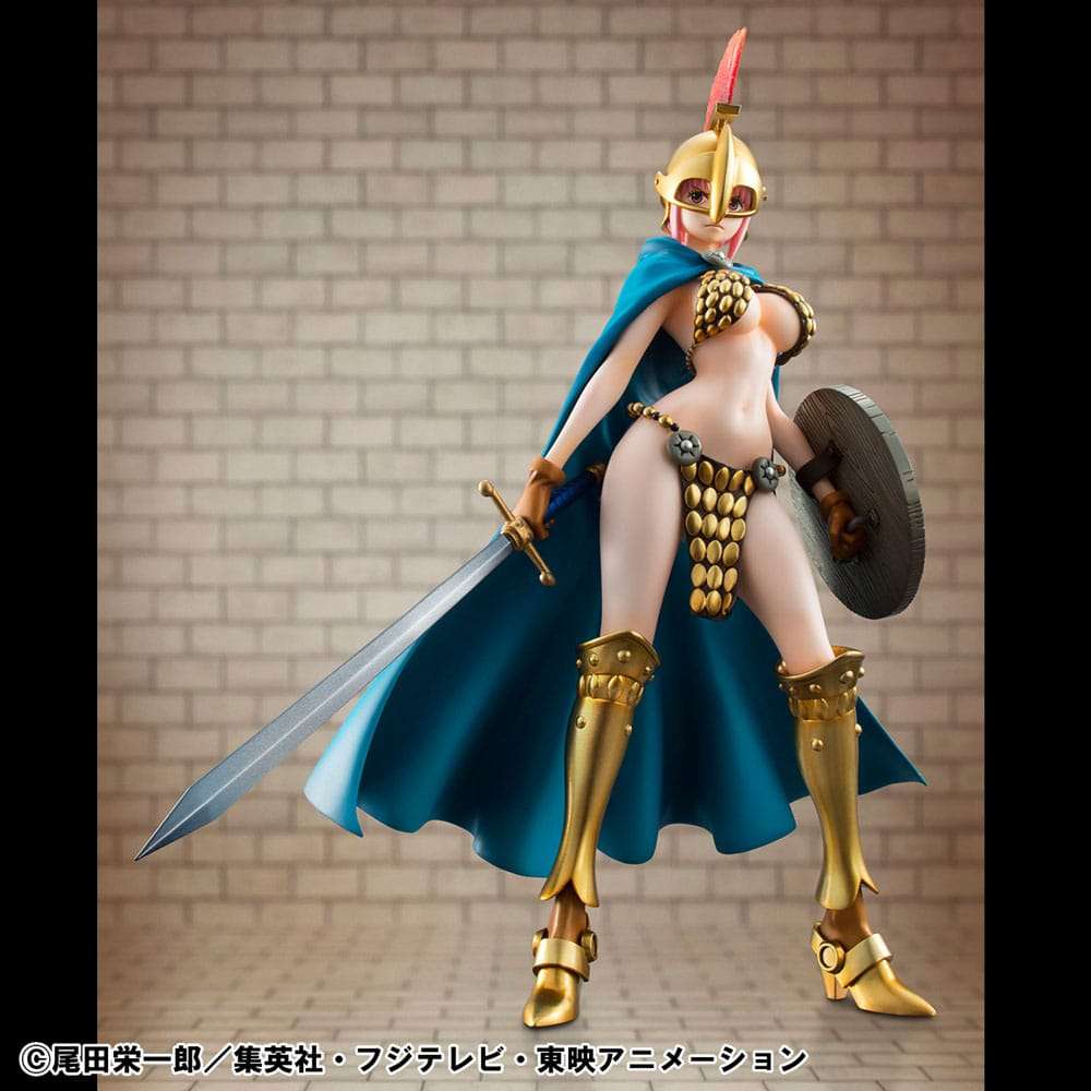 One Piece Gladiator Rebecca Pop: Sailing Again Limited Ver Rerun Statue megahouse
