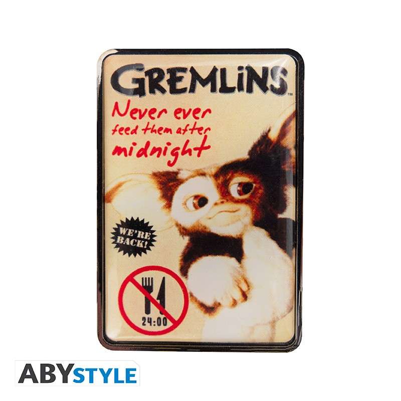 Gremlins inte mata efter midnatt premium magnet