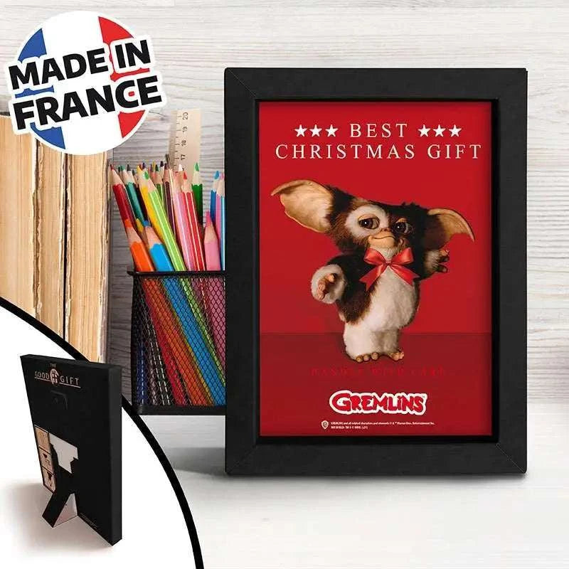 GREMLINS BEST CHRISTMAS GIFT KRAFT FRAME - bild 1