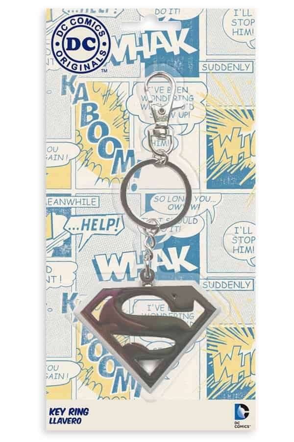 DC Superman Logokeychain – Nyckelring med Storslagen Design sd toys