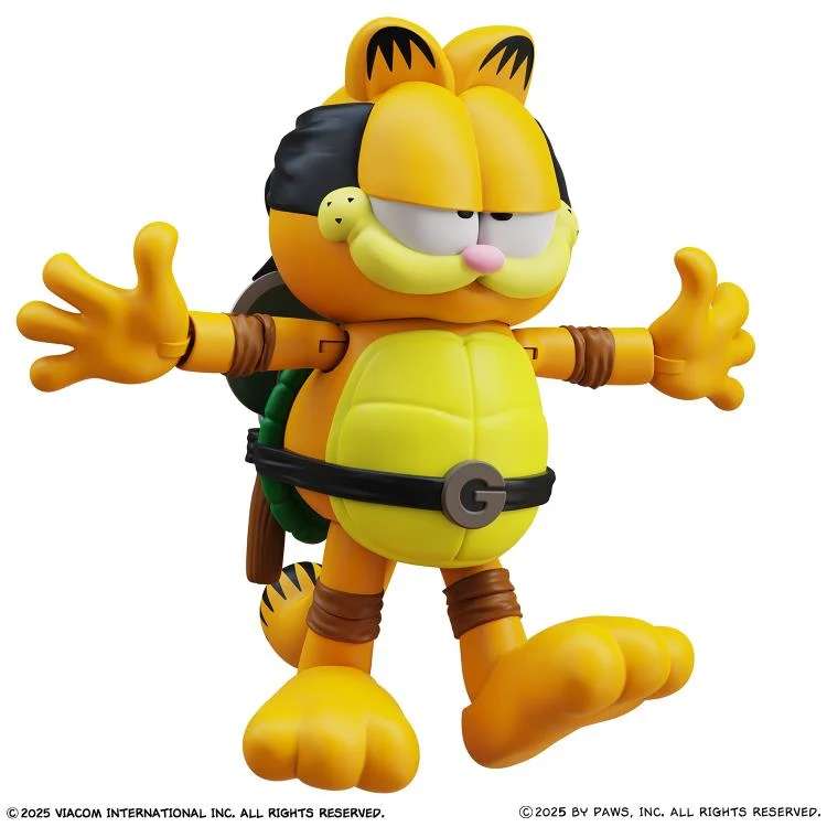 Garfield x TMNT Garfello och Sidekick Odie AF 2-pack boss fight studio