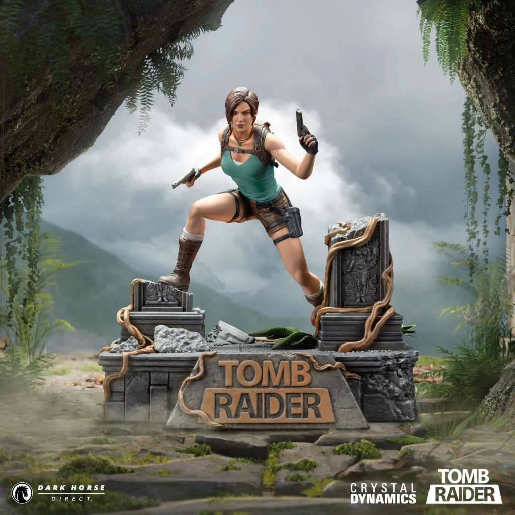 Tomb Raider Lara Croft 24cm PVC Figur dark horse toys