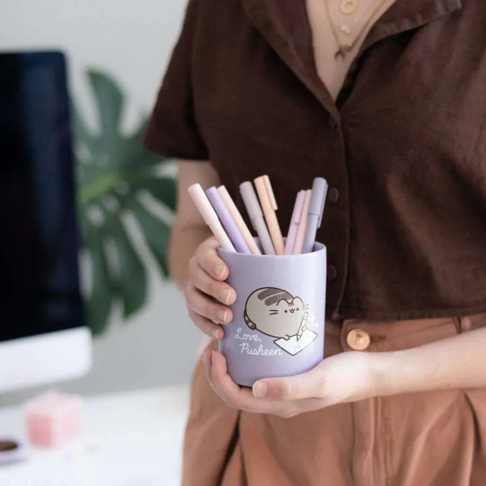 Pusheen Pen Holder - Keramisk Pennställ med Pusheen Design - Robotto