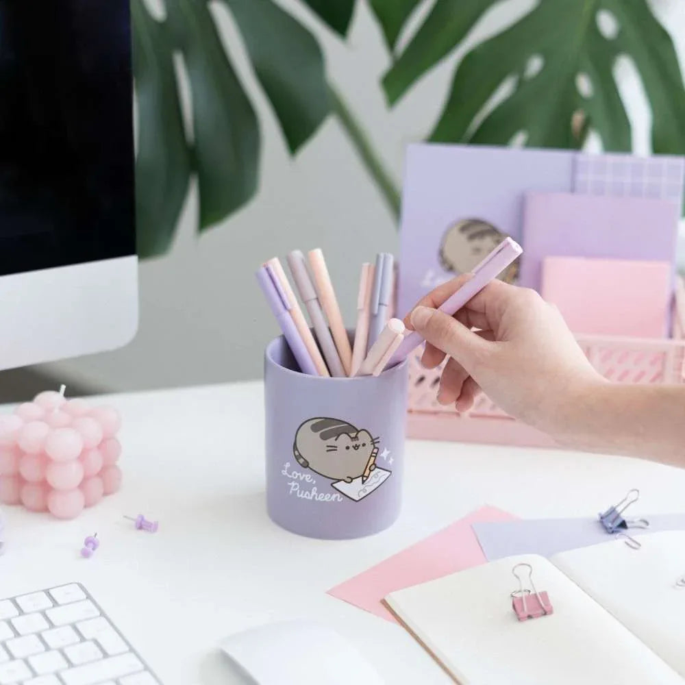 Pusheen Pen Holder - Keramisk Pennställ med Pusheen Design - Robotto