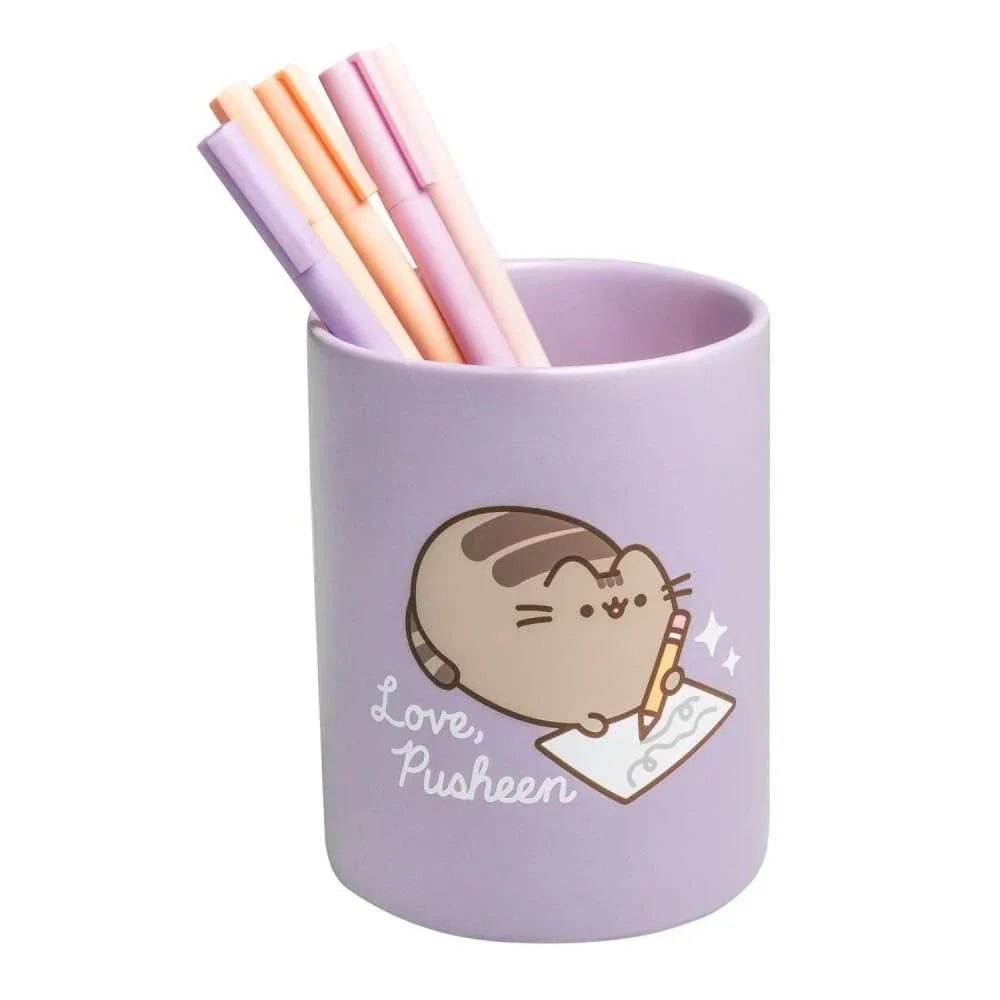 Pusheen Pen Holder - Keramisk Pennställ med Pusheen Design - Robotto
