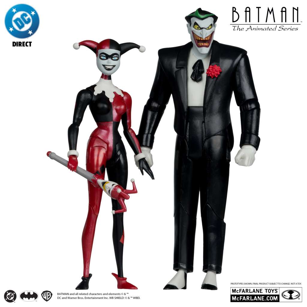 DC Direct Batman Animated Comic Harley & Joker Mad Love AF 2-PK mcfarlane toys 2025
