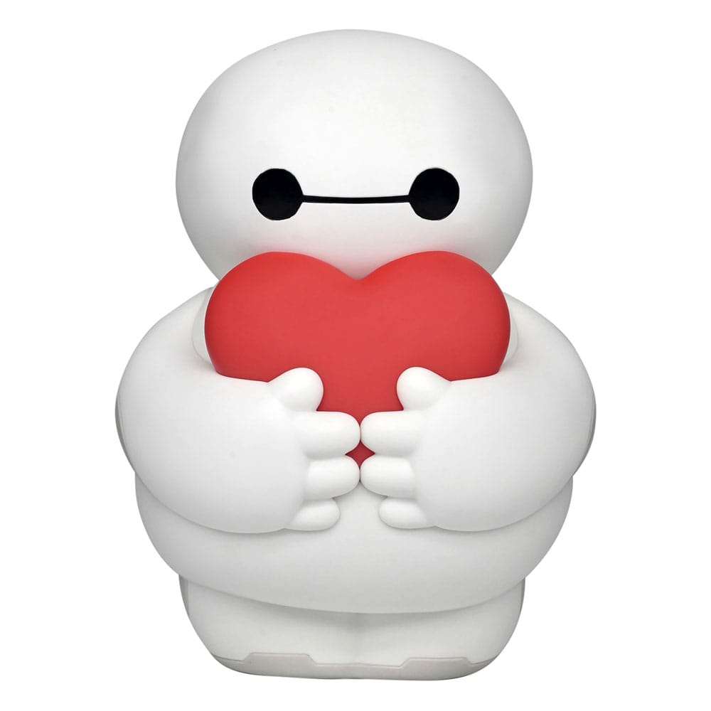 Baymax med hjärta figural bank monogram