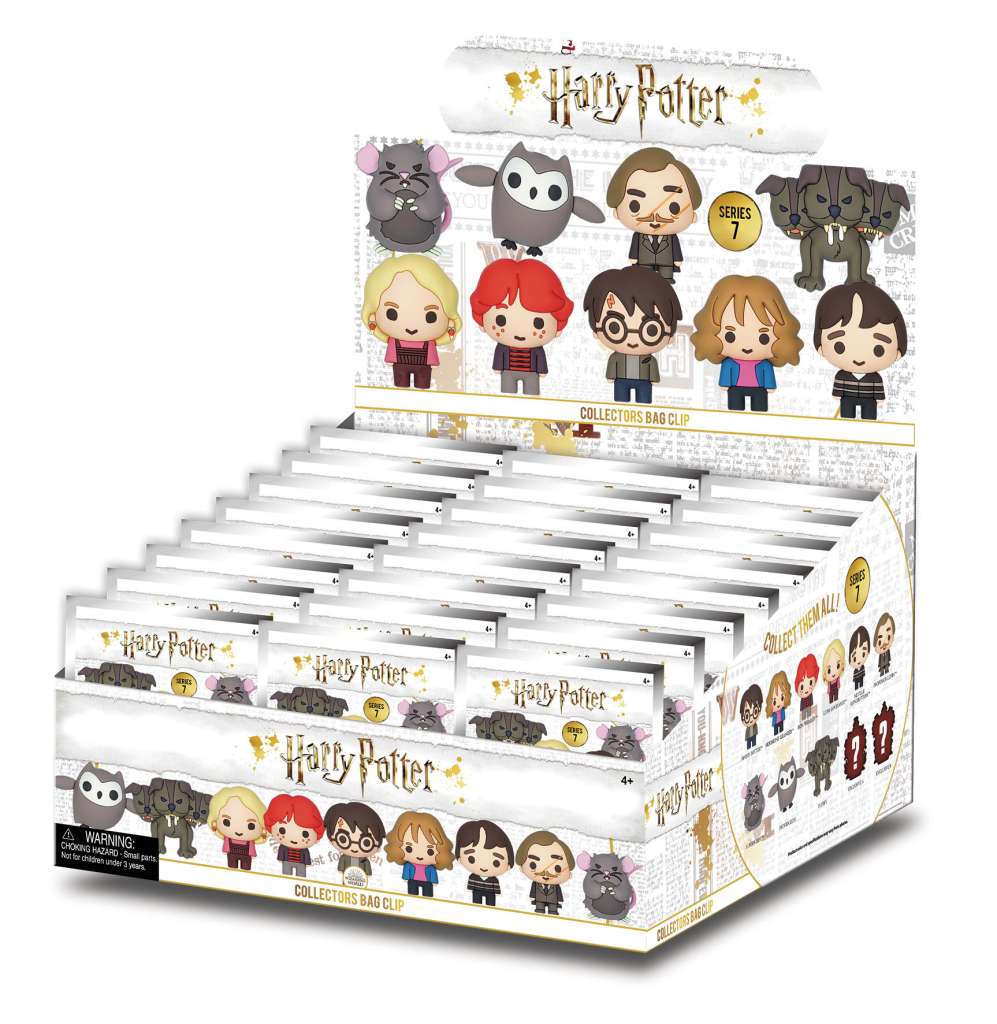 Harry Potter S.7 Bag Clip Blind Box Display (24) monogram