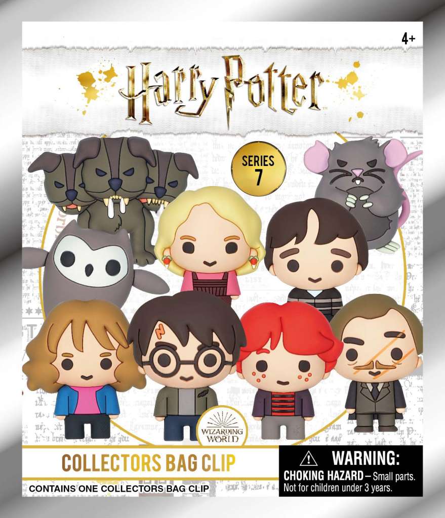 Harry Potter S.7 Bag Clip Blind Box Display (24) monogram