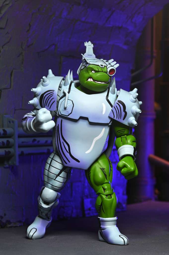 TMNT Mirage Comics Cyborg Donatello Actionfigur neca