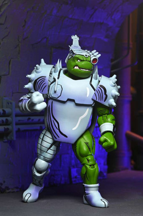 TMNT Mirage Comics Cyborg Donatello Actionfigur neca