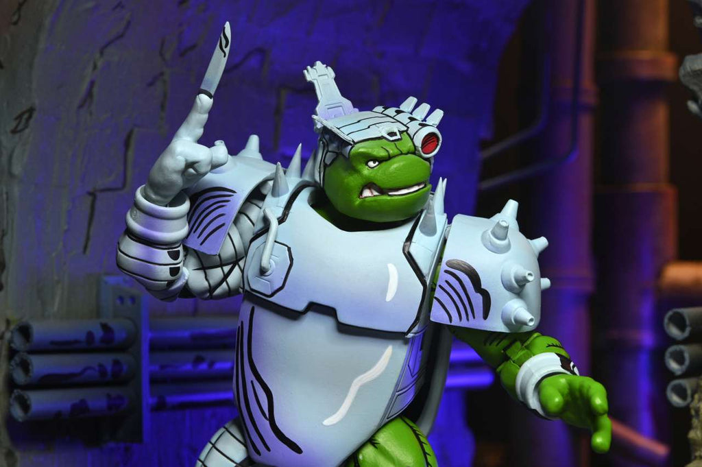 TMNT Mirage Comics Cyborg Donatello Actionfigur neca