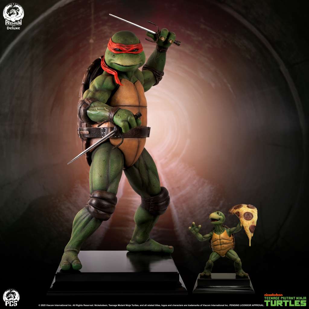 TMNT Raphael 1/2 St Deluxe - Samlarfigur pcs