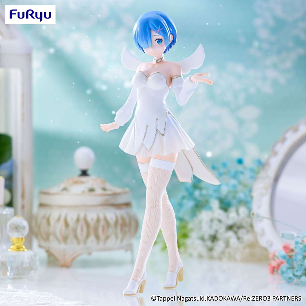Rezero Rem Little Wings BiCute Pure Figur furyu