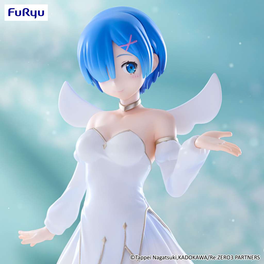 Rezero Rem Little Wings BiCute Pure Figur furyu