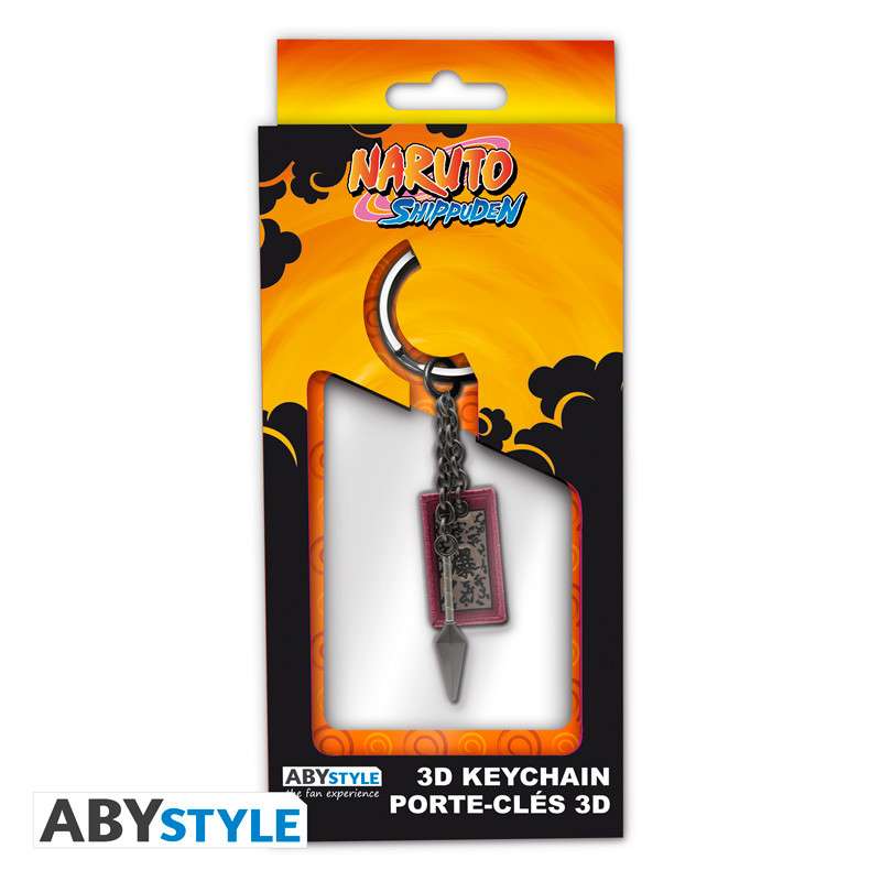 Naruto Shippuden Kunai & Explosive Tag Nyckelring abystyle studio