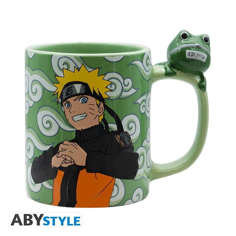 Naruto Shippuden Naruto & Gama Chan Mug med 3D-handtag - Robotto