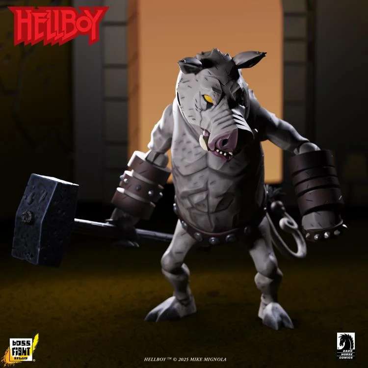 Hellboy Gruagach The Wild Hunt 1/12 AF - Samlarfigur boss fight studio