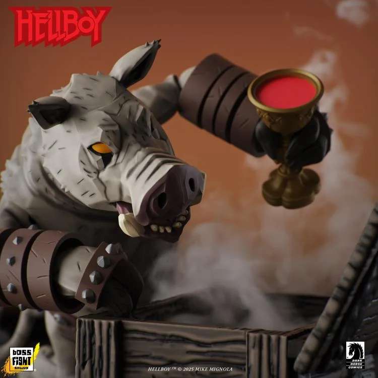 Hellboy Gruagach The Wild Hunt 1/12 AF - Samlarfigur boss fight studio