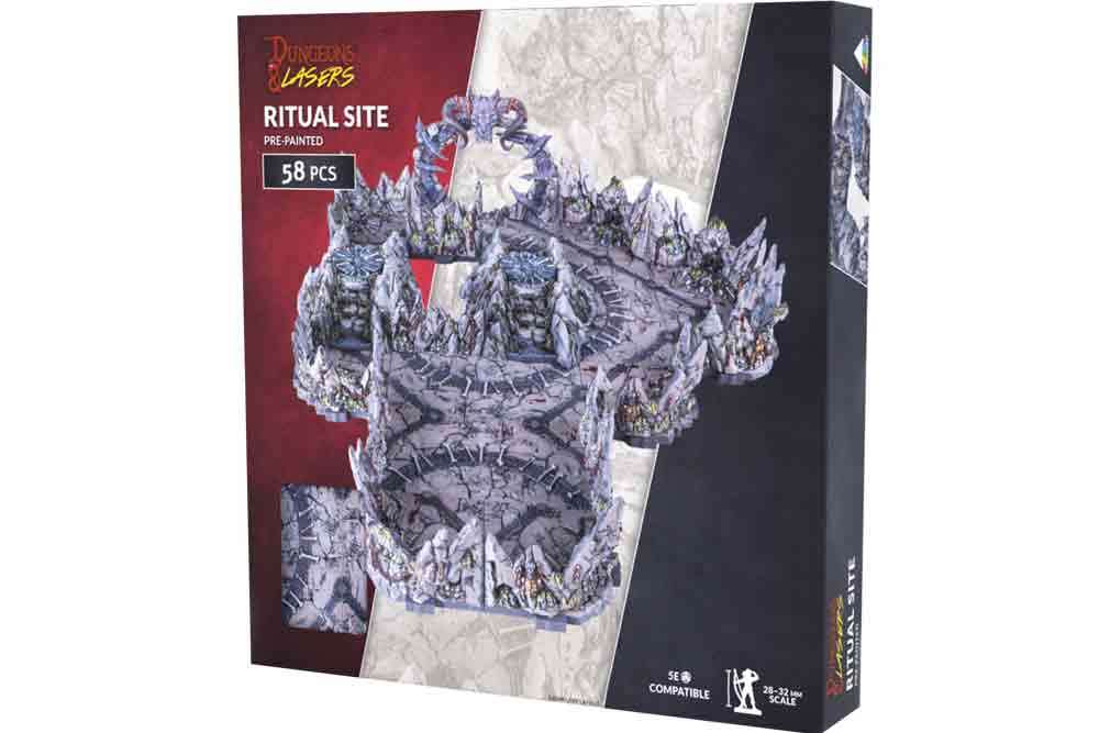 Dungeons & Lasers Ritual Site - Prismatic Pre-painted Terrains archon games