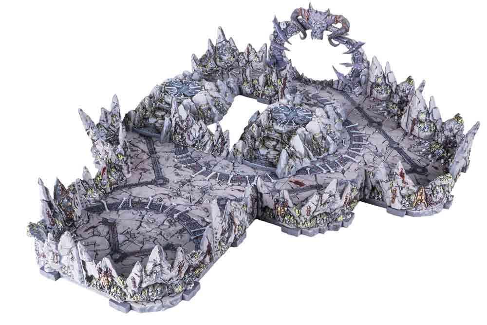 Dungeons & Lasers Ritual Site - Prismatic Pre-painted Terrains - Robotto