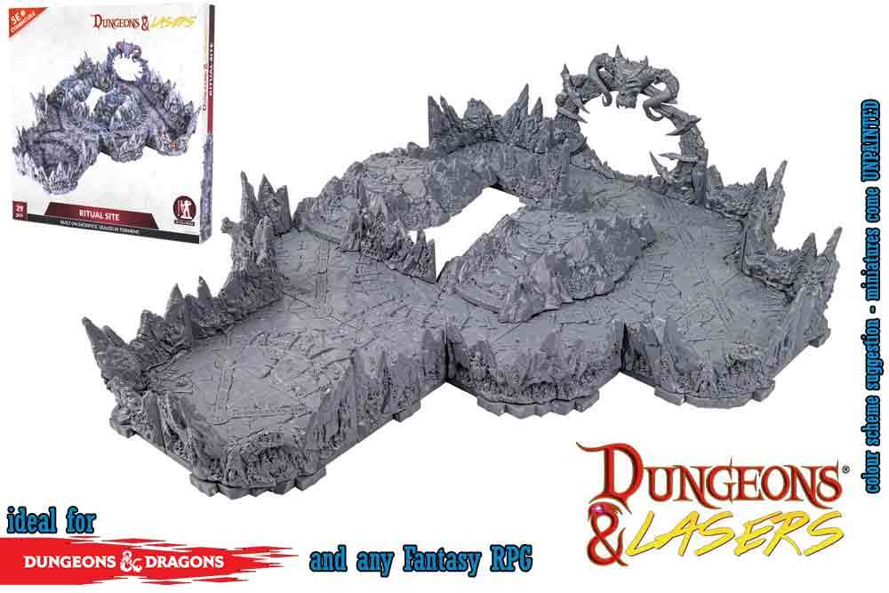 Dungeons & Lasers Ritual Site – Skapa din egen äventyrsvärld archon games