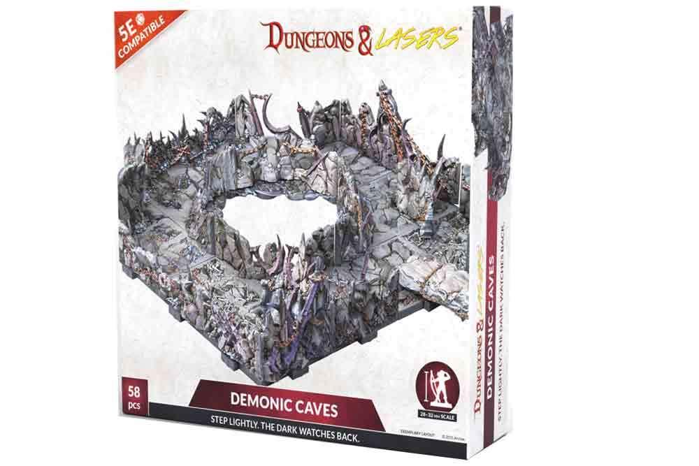 Dungeons & Lasers Demonic Caves - Utforska Den Mörka Världen - Robotto
