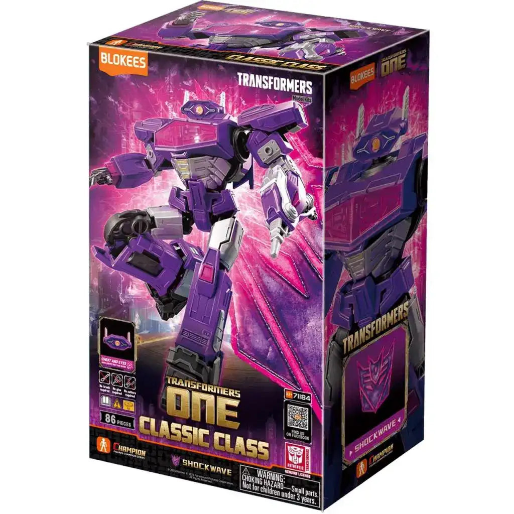 TRANSFORMERS SHOCKWAVE MOVIE 8 CLASSIC CLASS 18 MODEL KIT