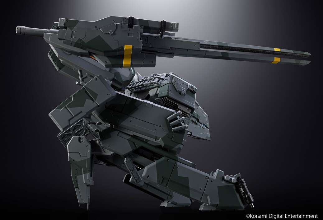 Metal Gear Solid Metal Gear Rex Chogokin – Samlarobjekt i Hög Kvalitet bandai