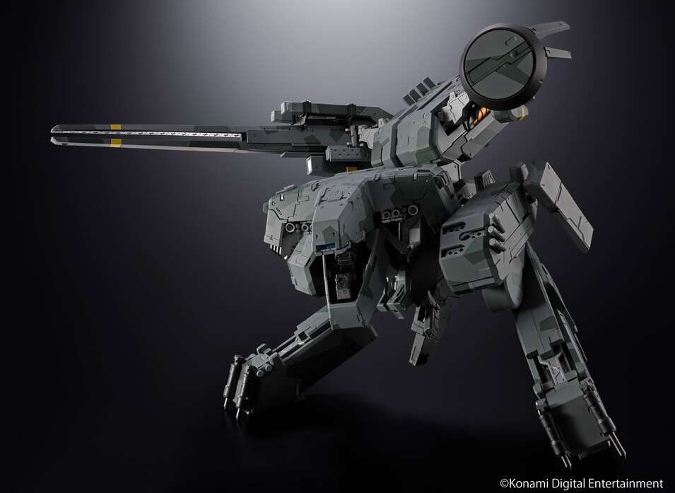 Metal Gear Solid Metal Gear Rex Chogokin – Samlarobjekt i Hög Kvalitet bandai