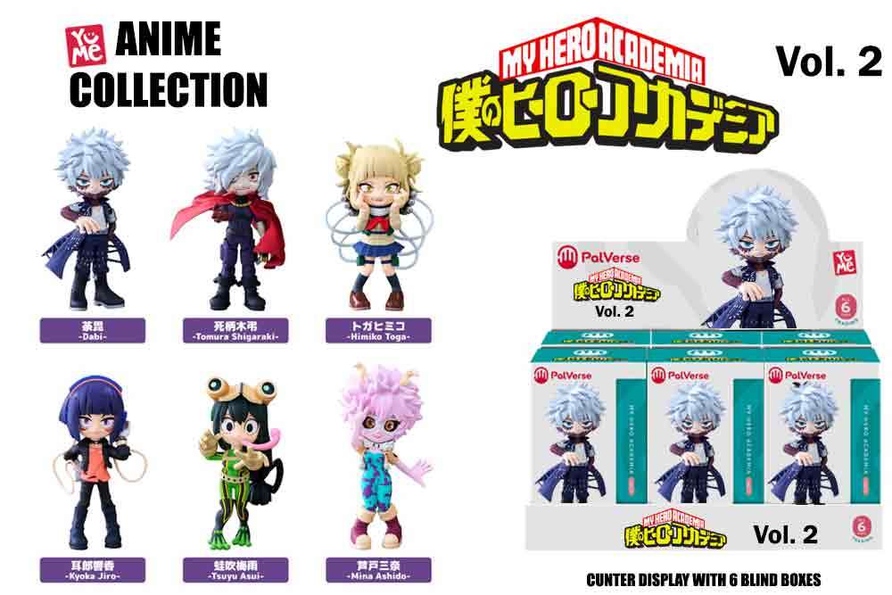 My Hero Academia Series 2 - Anime Collection - Display (6) yume