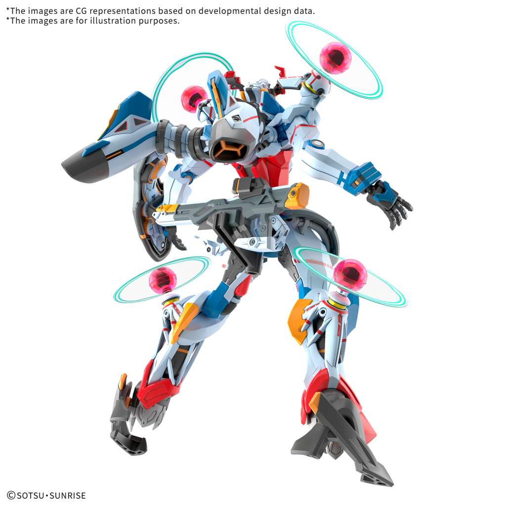 Hg Gquuuuuux Endymion Unit Awakened 1/144 - Modellbyggsats bandai model kit gunpla