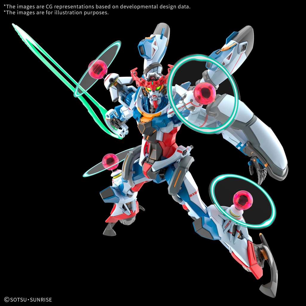 Hg Gquuuuuux Endymion Unit Awakened 1/144 - Modellbyggsats bandai model kit gunpla