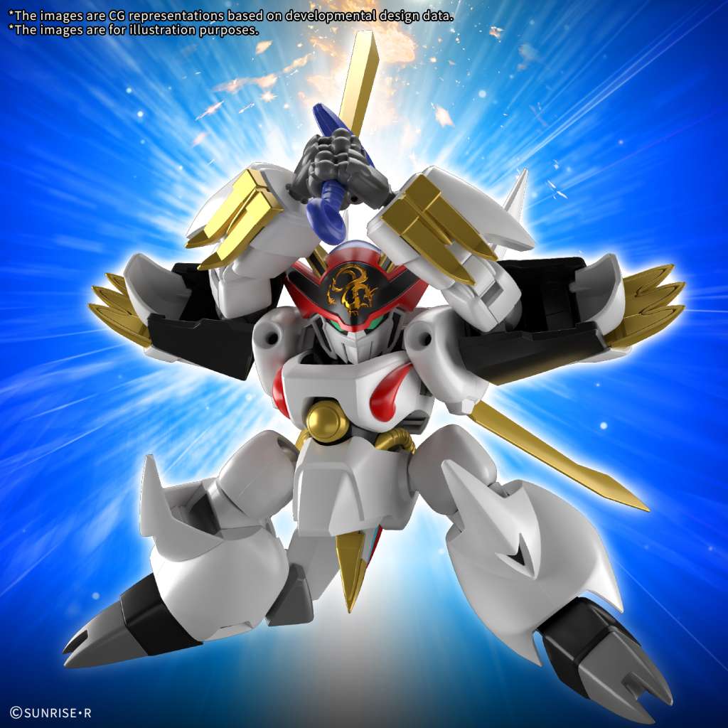 Hg Ryuoumaru - Exklusiv Modell av Draken bandai model kit gunpla