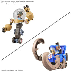 Chopper Robo Super 2&3 - Tung Beväpning och Horn Dozer - Robotto