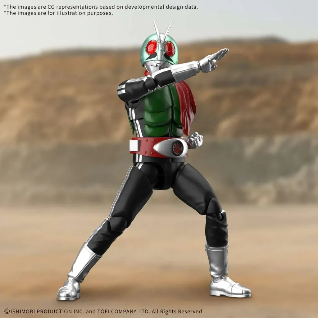 Figure Rise Masked Rider 1 - Byggsats i hög kvalitet - Robotto