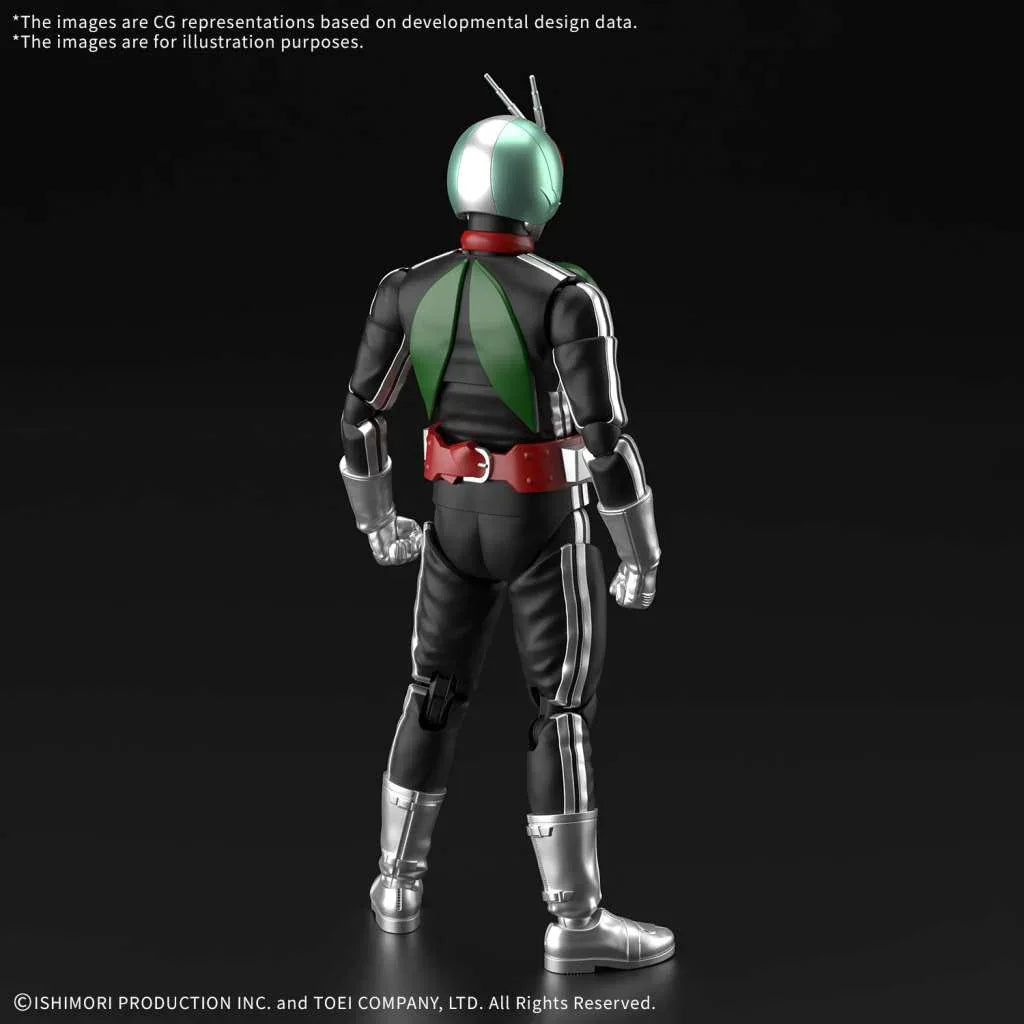 Figure Rise Masked Rider 1 - Byggsats i hög kvalitet - Robotto