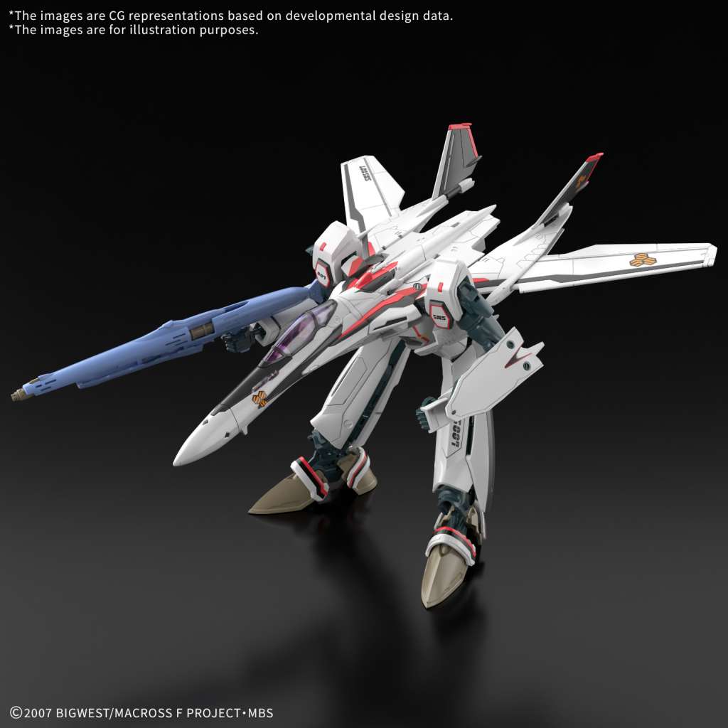 Hg 1/100 VF-25F Messiah Valkyrie Alto Custom bandai model kit gunpla