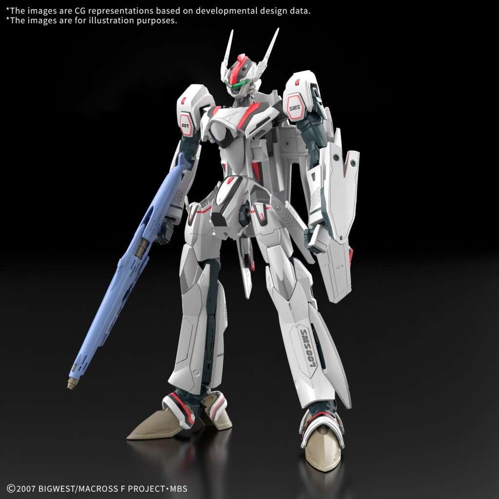 Hg vf-25f messiah valkyrie alto custom deluxe set 1/100 bandai model kit gunpla