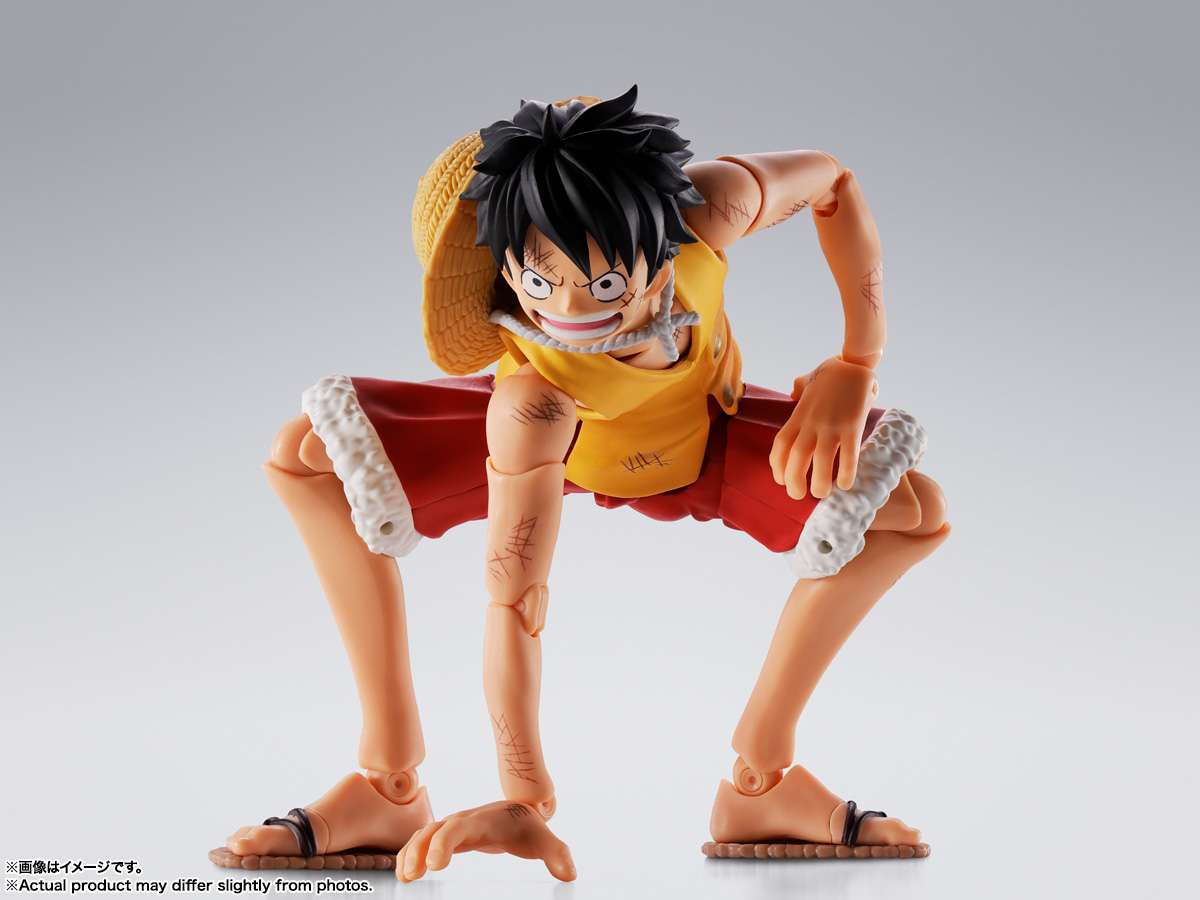 One Piece Monkey D. Luffy Marineford SHF - Det Ultimata Samlarobjektet bandai