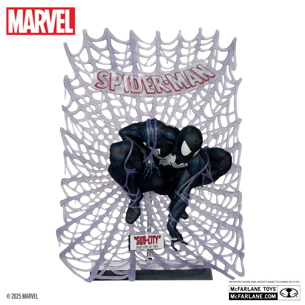 Marvel Collection 1:6th WV6 Spider-Man (Spider-Man #1 Black Suit) mcfarlane toys 2025